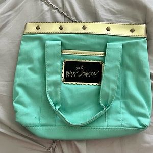 NWOT Betsy Johnson Small Tote Bag